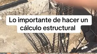 Lo importante de un cálculo estructural #comosehace #obra  #construccion #calculo #estructural