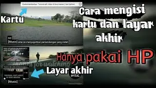 CARA MENGISI LAYAR AKHIR DI VIDEO YOUTUBE || Ds_Official