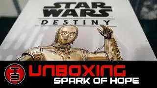 Unboxing Star Wars Destiny: Spark of Hope