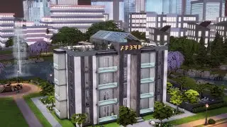 Newcrest Apartment 🏢 - The Sims 4 Speed Build