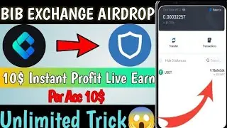 Bib Exchange Airdrop | Instant 20$ Bib Exchange Offer || Instant Withdrawal Airdrop