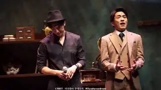 170827 사의찬미 커튼콜 글루미팀 막공 무대인사 합창 - 물새, 도쿄찬가 (김경수, 정문성, 곽선영, 안유진, 이규형, 정민)