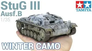 [Paint, Weathering and Winter Camo] Sturmgeschütz (StuG) III Ausf.B (Tamiya)