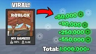 I Made _____ Robux From My *VIRAL* Roblox Game!