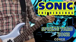 Sonic - Spring Yard Zone (5 string Bass Cover)