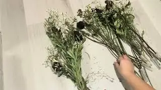 How to preserve flowers/ Aesthetic and Decor Ideas/ DIY