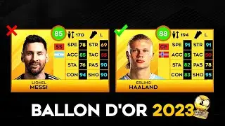 DLS 24 | Ballon d'Or Nominees Ranking 2023! 😱🔥