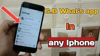Install GB whats app in any Iphone.// #laddidhiman //.
