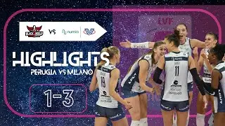 HIGHLIGHTS | Bartoccini-Mc Restauri Perugia - Numia Vero Volley Milano (Serie A1 Tigotà)
