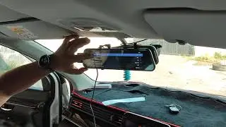 dashcam spion murah, instalasi dan test