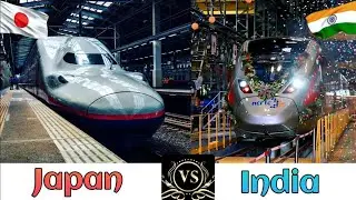 INDIAN RAILWAYS Vs JAPANESE RAILWAYS Comparison in 2025 || India Vs Japan
