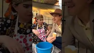 Morojna yegani borelik 😂🍦 Madina&UZtim 