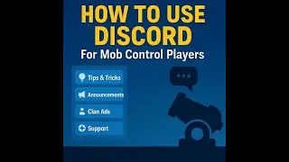 How to Use the Mob Control Discord (Beginner-Friendly Walkthrough & Tips)