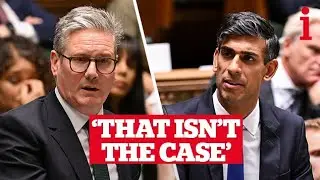 ‘That isn’t correct’ Starmer and Sunak clash over foreign registration scheme