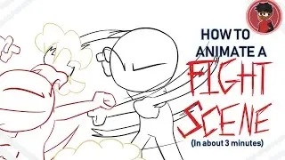 How to animate a fight scene in about 3 minutes (School Project)