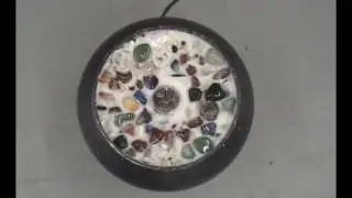 Burnishing in a Thumler's U-V10 Rock Tumbler