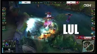 El comeback de SKT  【LCK Spring KT vs  SKT  2017】