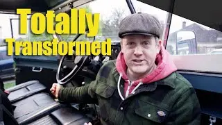 Transforming the interior of this 50 year old Land Rover! Pt.2