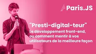 "Presti-digital-teur"  — Georges Mathieu