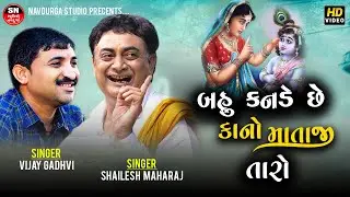 જોરદાર જુગલબંધી | Shailesh Maharaj & Vijay Gadhvi.| બહુ કનડે કાનો માતાજી તારો BAHU KANNDE CHE KANO