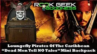 Loungefly Pirates Of The Caribbean Dead Men Tell No Tales Mini Backpack