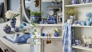 🏺 BLUE WILLOW DECOR: How to Style Timeless Cobalt Blue & White Transferware 🕊️