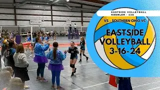 Eastside Volleyball Club - Koehler 13A vs Southern Ohio VC - Set 1 (3-16-2024)