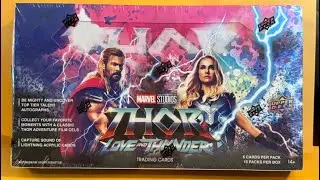 BOX BREAK | 2023 UPPER DECK MARVEL STUDIOS THOR LOVE AND THUNDER HOBBY BOX