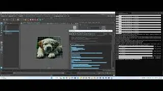 MAYA run Stable diffusion Web-UI API !