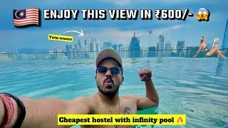 😨CHEAPEST HOTEL OF KUALA LUMPUR🔥 | MALAYSIA VLOG 2024 🇲🇾 | 37th Floor 🫡 |