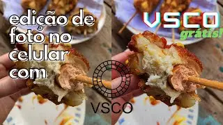 Como Editar Foto De Comida No Celular 🌈 VSCO: APP GRATUITO | Edição De Foto Rápida Pra Instagram