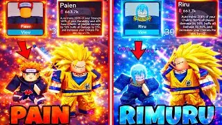 I finally got PAIN and RIMURU in 5 HRS | Anime Fighting Simulator: ENDLESS | Roblox