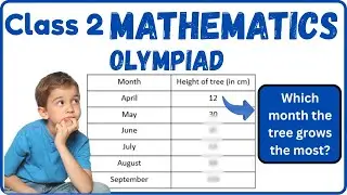 Class 2 Maths Olympiad | SOF IMO class 2 olympiad practice problem | International Maths olympiad