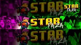 STAR FAZA KANALI UCHUN BANNER // SPEED DESIGN // PHOTOSHOPDA BANNER YASASH.