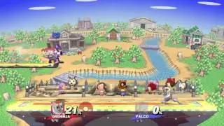 Sm4sh [SLAJ] Greninja (Zadd) v. Falco (Frank)