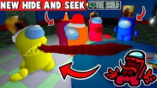 Among Us - Hide and Seek - Hider+Seeker Gameplay (Roblox) Part 110