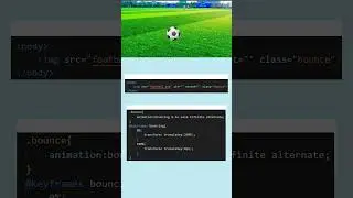 Ghost Playing Football👻⚽️ | Using Html & Css 