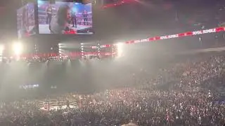 SAMI ZAYN TURNS ON ROMAN REIGNS AND THE BLOODLINE LIVE CROWD REACTIONS 