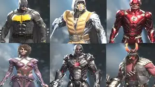 Injustice 2 - All Character Epic Gear Sets  ❮ All DLC Characters Included ❯