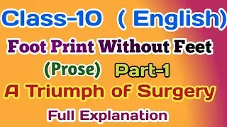 CLASS 10 FOOT PRINTS WITHOUT FEET FULL REVISION | ENGLISH ALL CHAPTERS | WATCH NOW WITH Awadhesh Sir