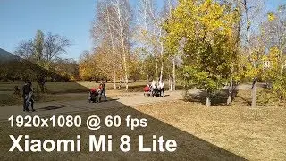 Xiaomi Mi 8 Lite - Full HD (1920x1080) 60 fps camera video sample