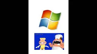 The Pizza Tower Screaming Meme With Oversimplified Logos Part 2. 