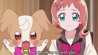 Wonderful Precure Ep 8 - Komugi and Iroha Unite Against Garugaru Lion
