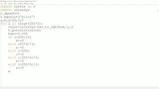 Draw square shape | Square | Concentric square | Python square design | Coding | Python || 73 ||