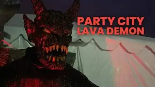 Party City Lava Demon Animatronic