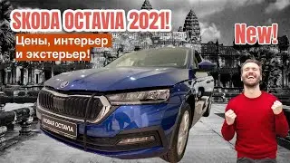 НОВЫЕ ШКОДЫ ОКТАВИИ 2021! Цена, интерьер и экстерьер! Нова шкода октавия цена.