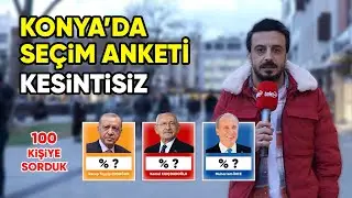 KONYA'DA SEÇİM ANKETİ - KESİNTİSİZ - 100 KİŞİYE SORDUK #konya #seçim