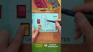 SHIFT-Register (aus dem Elektronik-Bilderbuch) #technik #lernen