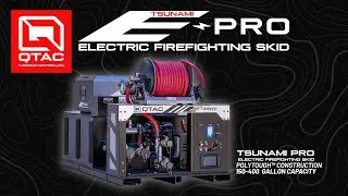 QTAC TSUNAMI E-PRO ELECTRIC FIREFIGHTING SKID | The E-Pro revolution starts now.