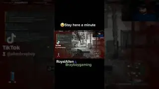 Stay here a minute!